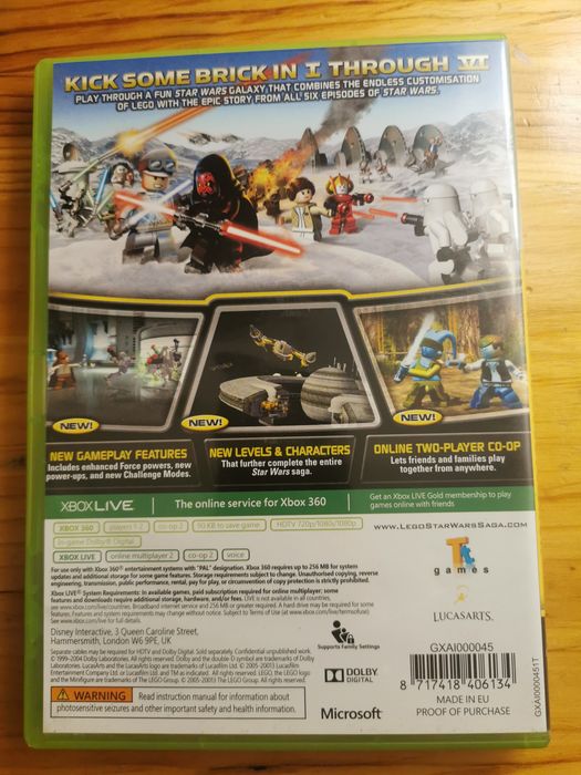 LEGO Star Wars Complete Saga Xbox 360