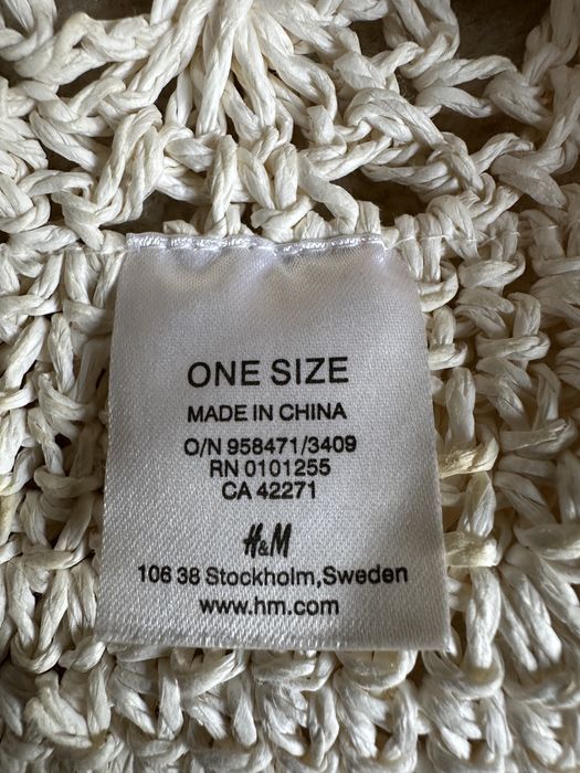 Czapeczka H&M azurowa