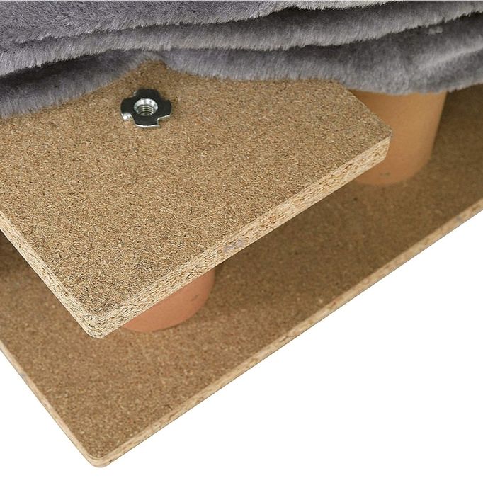 Lionto Dibea HT00186 Schody dla Kota , małego psa Jasnoszare