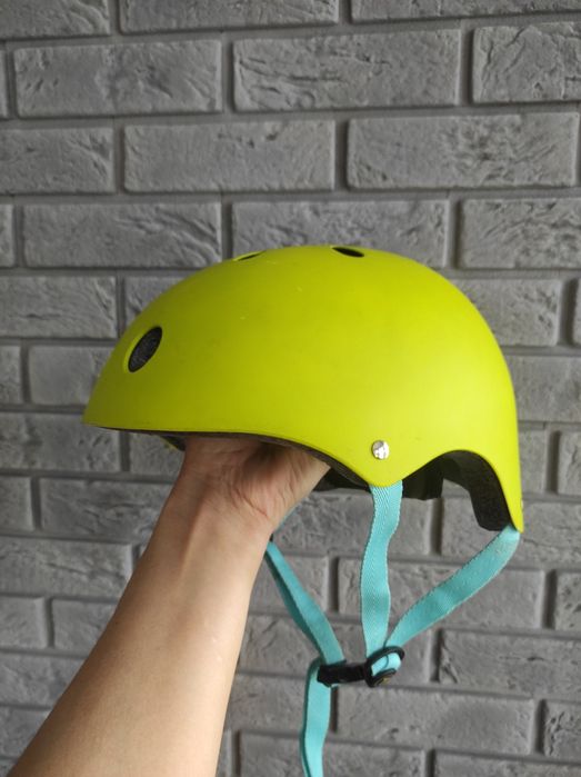 SmarTrike kask S 53-55 cm dziecięcy zielony rowerowy limonkowy