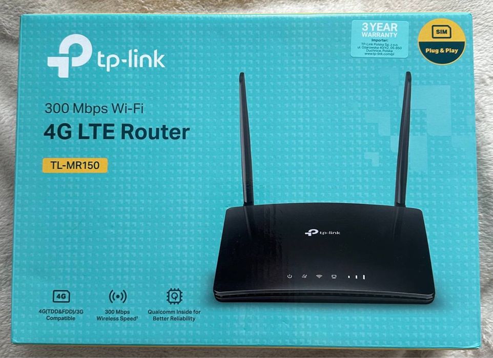 Router TP-Link TL-MR150 4G LTE N300