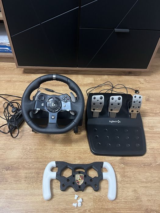 Logitech G920 XBOX/PC + nakładka F1