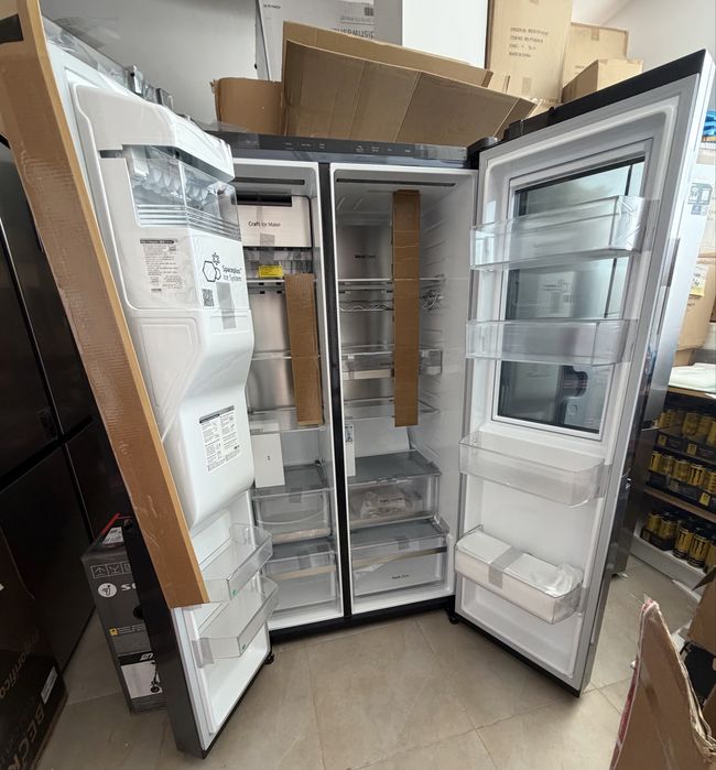 Frigorífico Americano LG GSXE90EVDD INST.CRAF (No Frost - 179 cm - 628 L - Preto) (3 anos garantia)