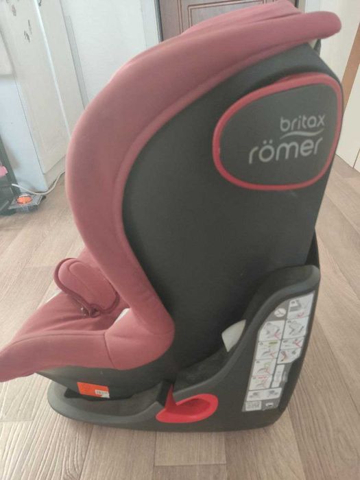 Автокрісло Britax-Romer King II Black Series Wine Rose