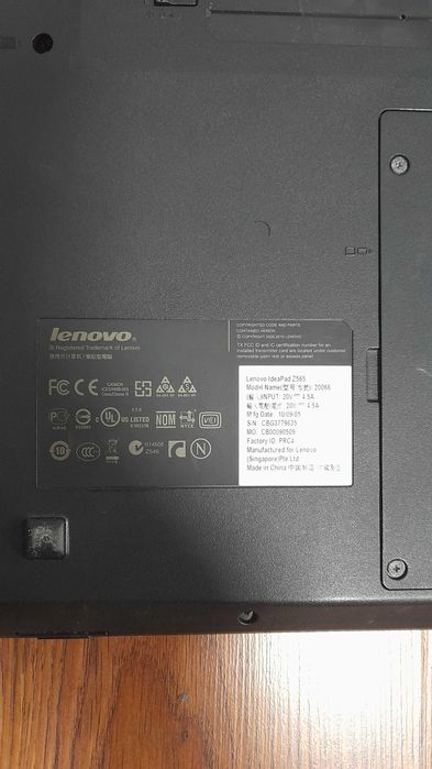 Продается ноутбук Lenovo IdeaPad Z565