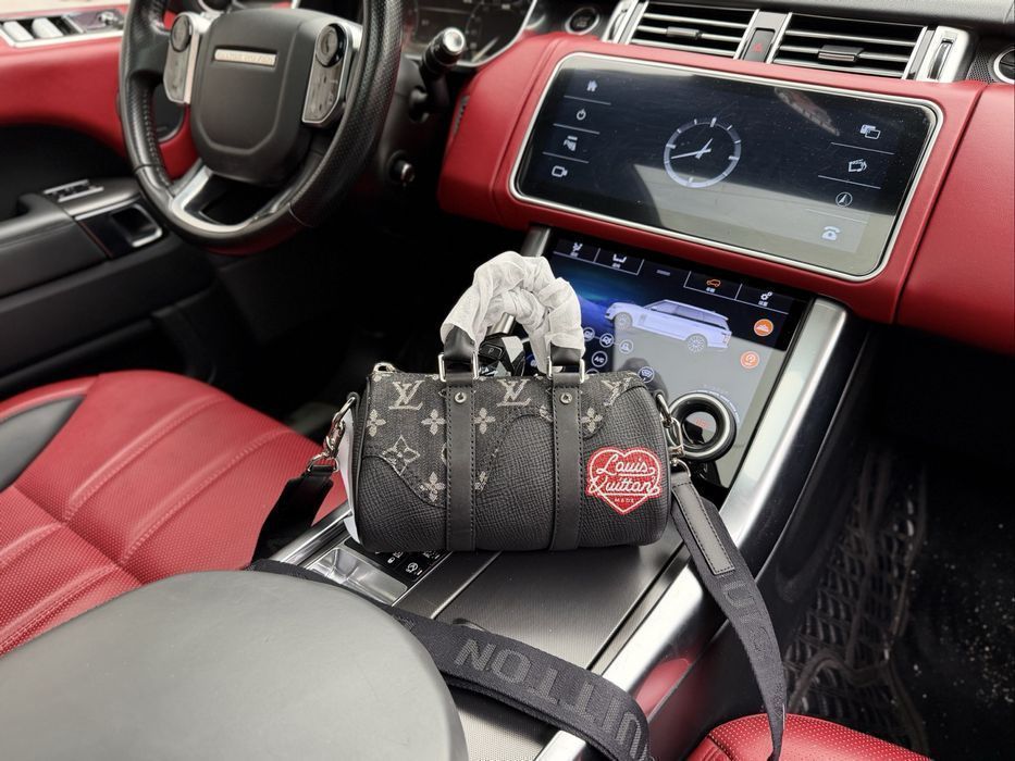 Louis Vuitton Speedy сумка мужская унисекс кожаная черная оригинал
