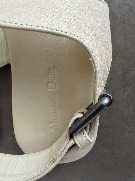 Сандалі шкіряні Massimo Dutti