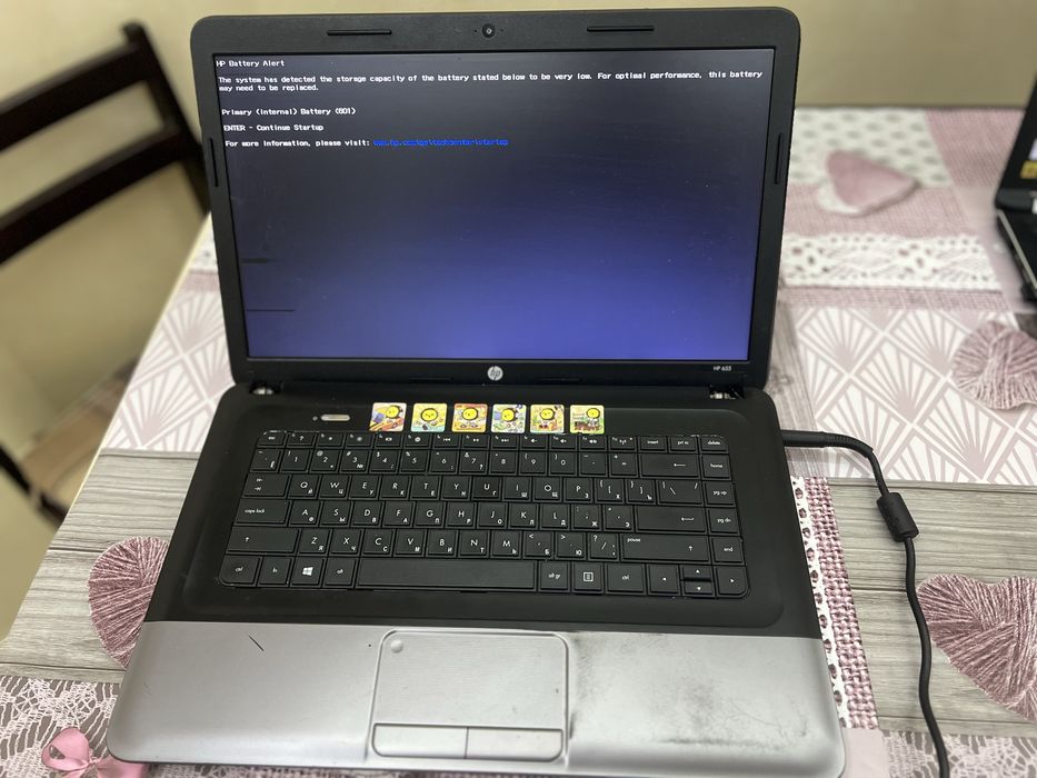 Ноутбук Hp ssd120 ram4 +зу