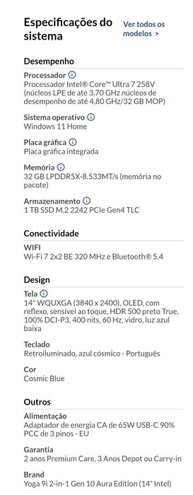 Yoga 9i 2-in-1 14ILL10 OLED touch 4k 2025