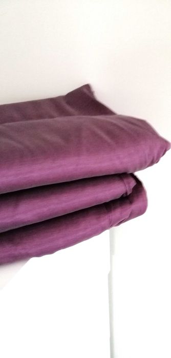 jasnofioletowy materiał nylon tafta elastyczna fioletowa tkanina
