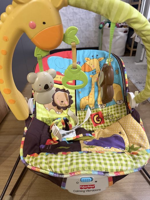 Шезлонг дитячий Fisher  Price в хорошому стані