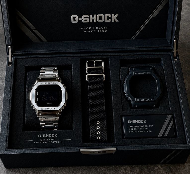 Годинник Casio G-Shock 5600 limited edition (steel)