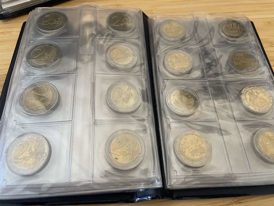 Coleçao Moedas 2 Euros comemorativas - numismática