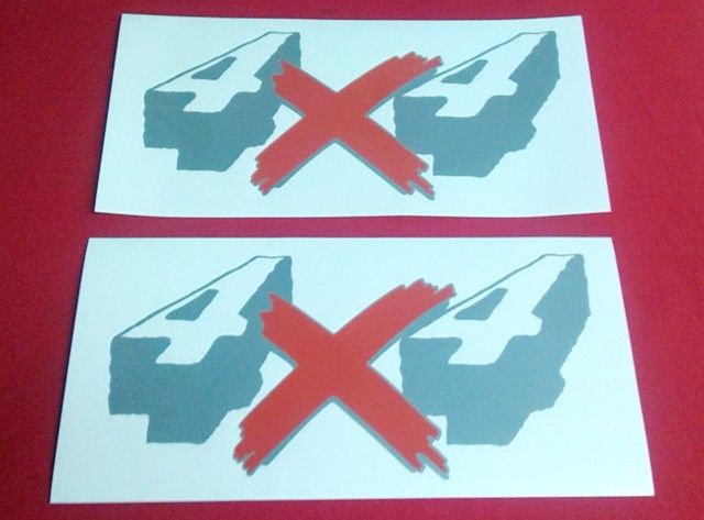 Autocolantes Nissan Navara D21/D22-2.5TD 4X4 SportPlus