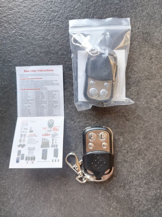 3 x pilot do bramy samokopiujący 433mhz