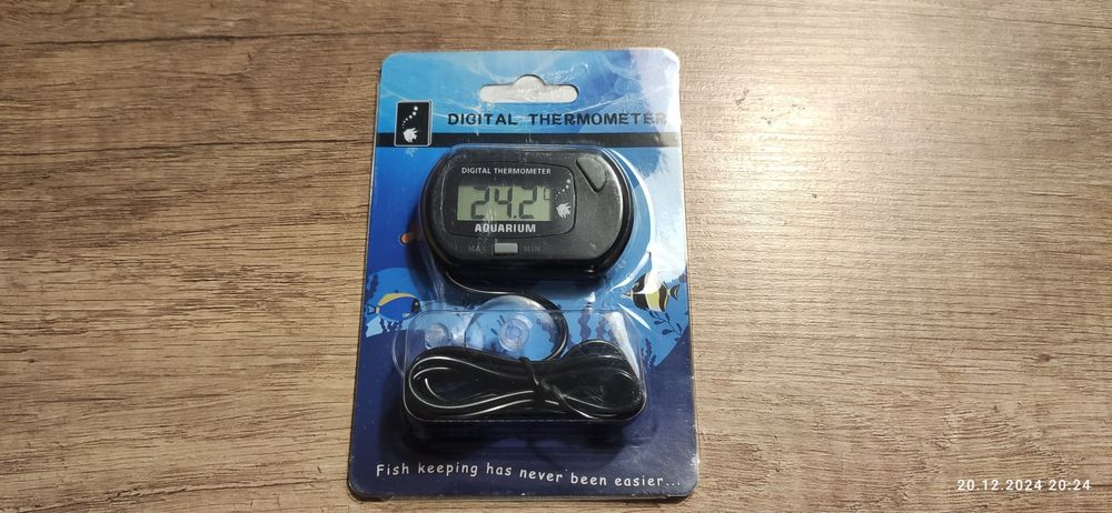 Termometr do akwarium akwarystyczny akwarium