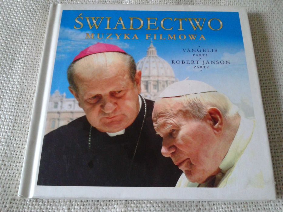 Świadectwo, Muzyka Filmowa - Vangelis / Robert Janson   CD