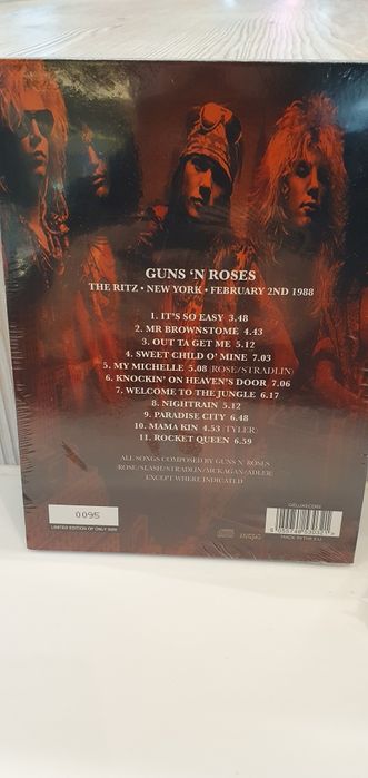 CD Guns N Roses the Ritz 1988