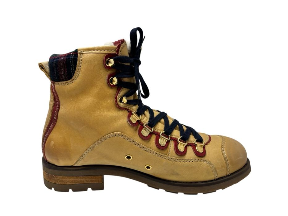 Buty trekkigowe skorzane delikatnie ocieplane Copa de nieve rozmiar 38