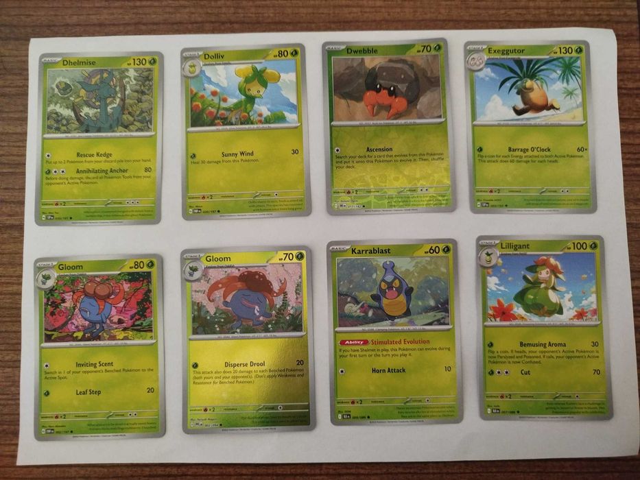 Cartas Pokémon TCG Bu 1.1