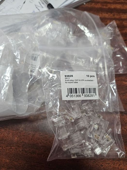 Коннектор RJ45 CAT 6 UTP Goobay 93828 - 10шт
