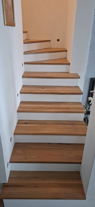 Stopnie Dąb Jesion schody drewniane