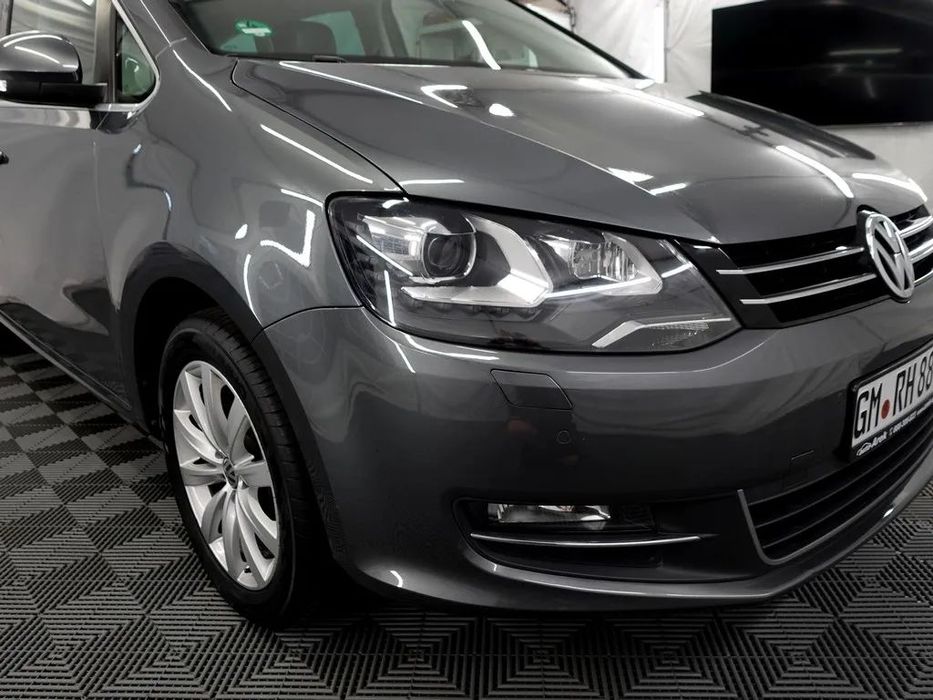 Volkswagen Sharan Zobacz jaki Przepiękny Najbogatszy Highline 7 osób DSG Baardzo zadbany
