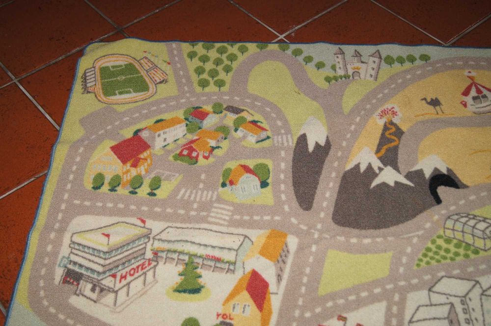 Tapete infantil cidade e estrada - Ikea