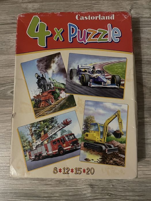 Пазли машинки для хлопчика Castorland