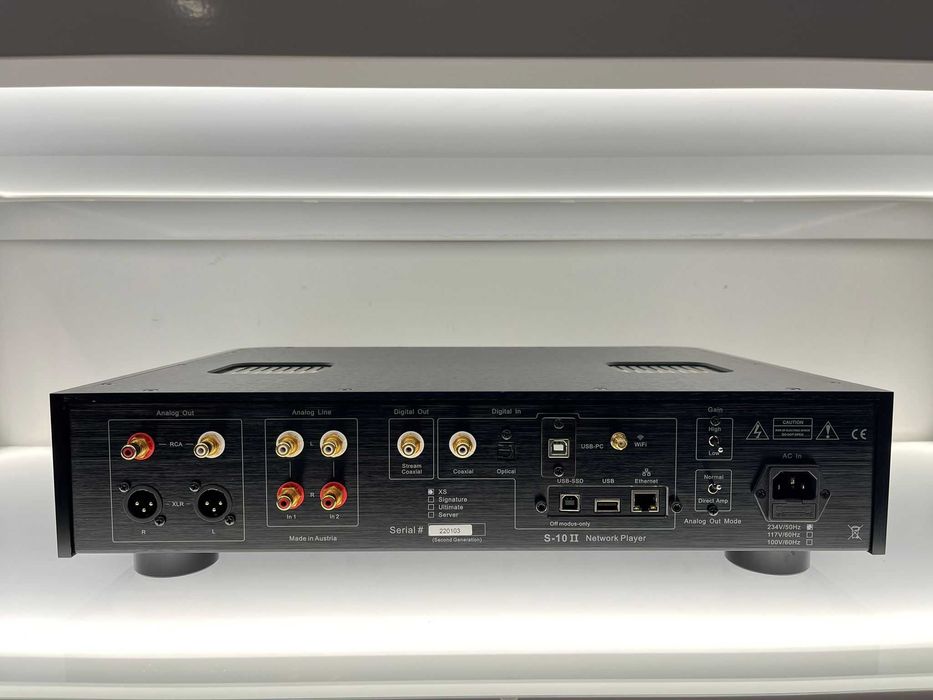 Ayon S-10 XS streamer sieciowy odtwarzacz plików
