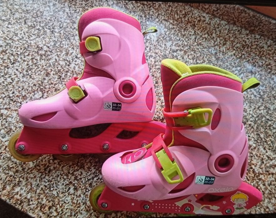 Patins em linha oxelo