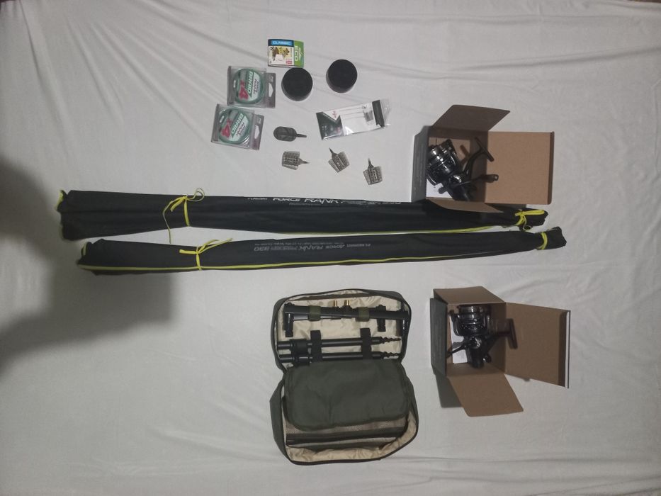 Фідерний комплект на 2 вудилища Force Rank