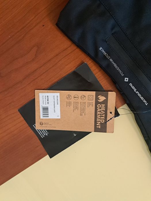 Colete com aquecimento senhora tamanho S Novo para o Natal