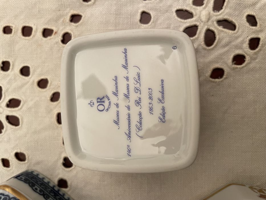 Caixas de porcelana