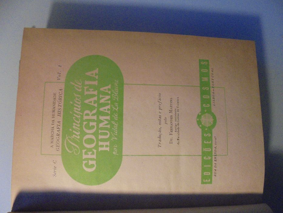 Blache (Vidal de la);Princípios de Geografia Humana