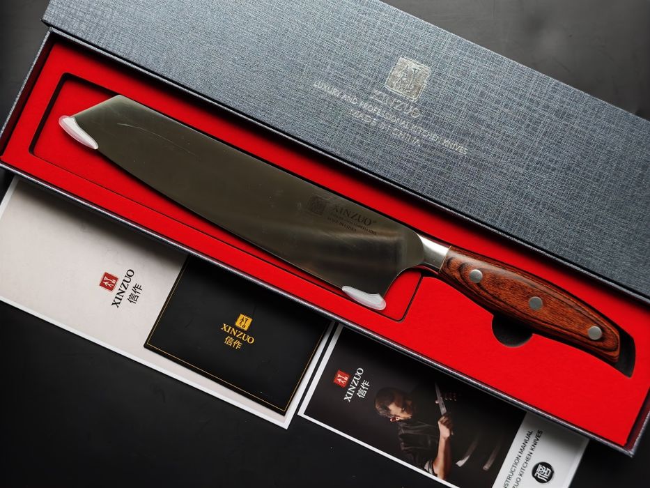 Професійний кухонний ніж XINZUO Kiritsuke Chef Knife (Німецька сталь 1.4116) - Серія XZ-CFY