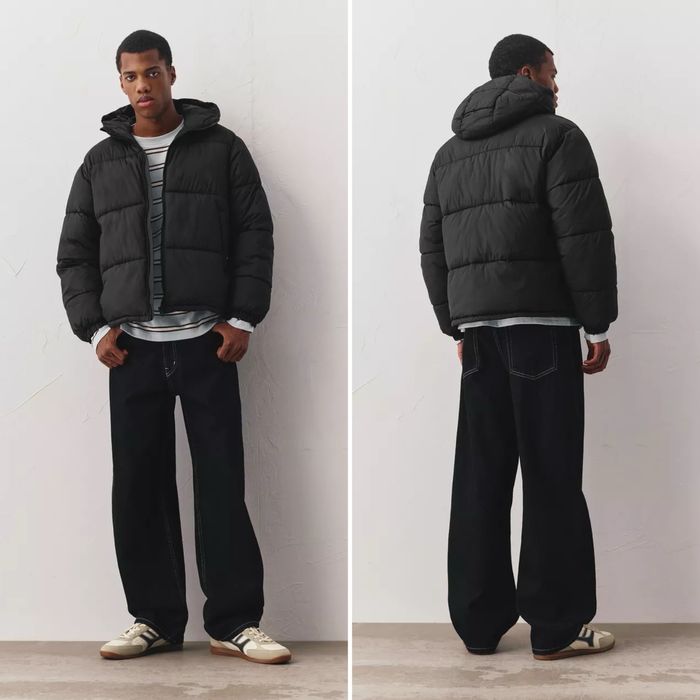 Куртка PULL&BEAR Puffer Jacket Оригінал Пуховик Зимова Нова Мужская