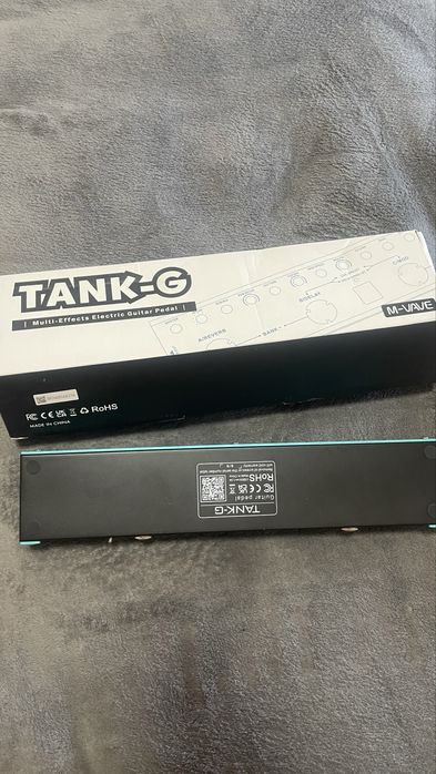 Tank g, pedaleira de guitarra