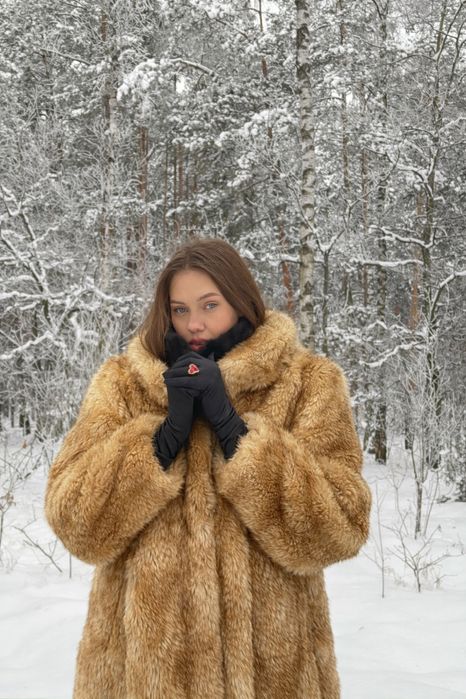 Futro z jagnięcej skóry – rozmiar IT 48