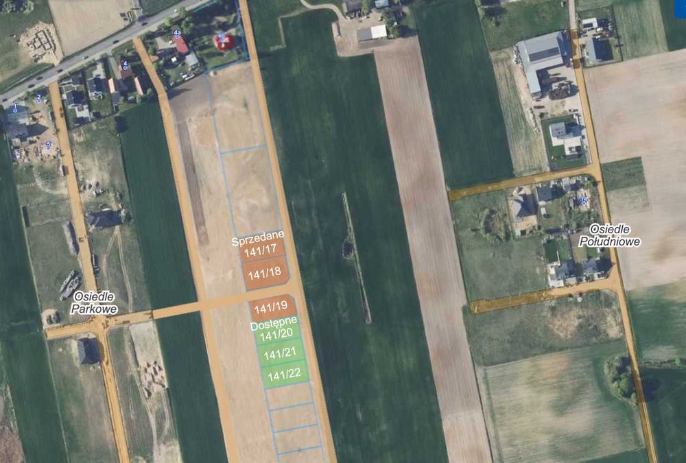 Działki budowlane z WZ (od 908 m²), Jankowo Dolne, bezpośrednio od właściciela - Widok 3