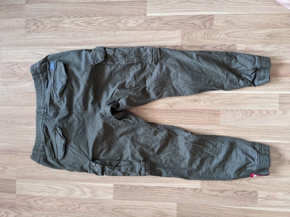 Повседневные милитари штаны alpha industries airman cargo