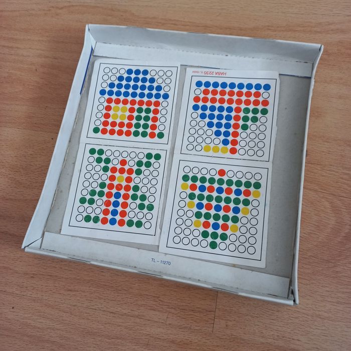 Jogo vintage - Bunte stecker, bunte  ilder