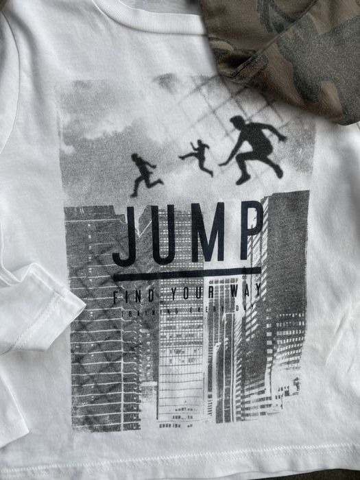 Bluza + 2 tshirty + spodnie r. 110 cm Okaidi, Zara, Benetton, Mango