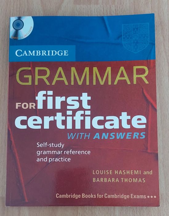 Cambridge Grammar for First Certificate with Answers – Hashemi, Thomas – 25 zł