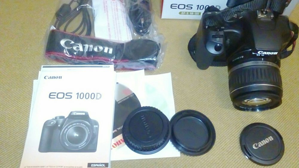 Canon eos 1000 D. Troco por compacta