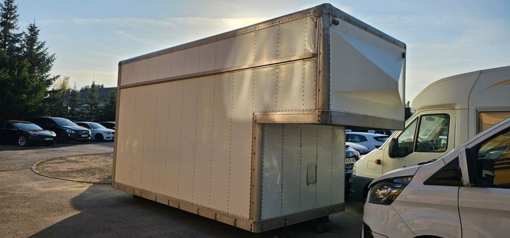 Kontener/zabudowa  aluminiowy z roletą (izoterma, 8ep, 10ep, Sprinter, master)
