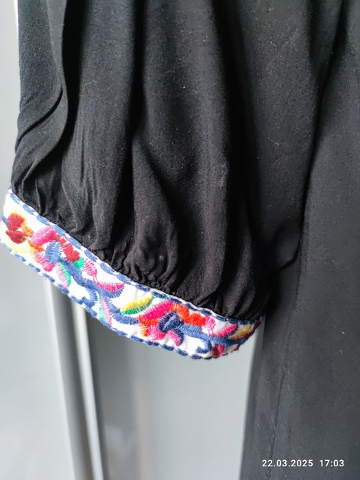 Bluzka z haftem Boho