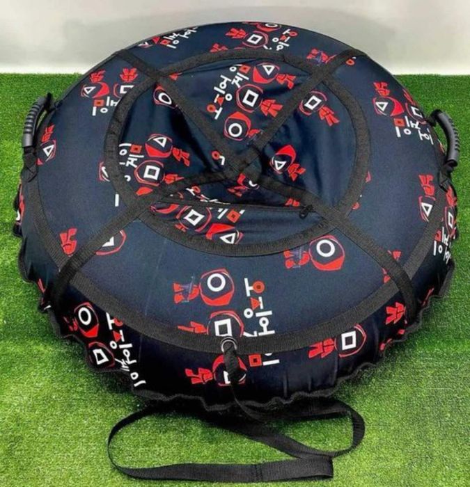 Тюбинг Принт Кальмар ватрушка 2 в 1 для снега и воды до200 кг таблетка