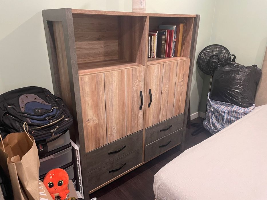 Móvel rústico e elegante da Conforama