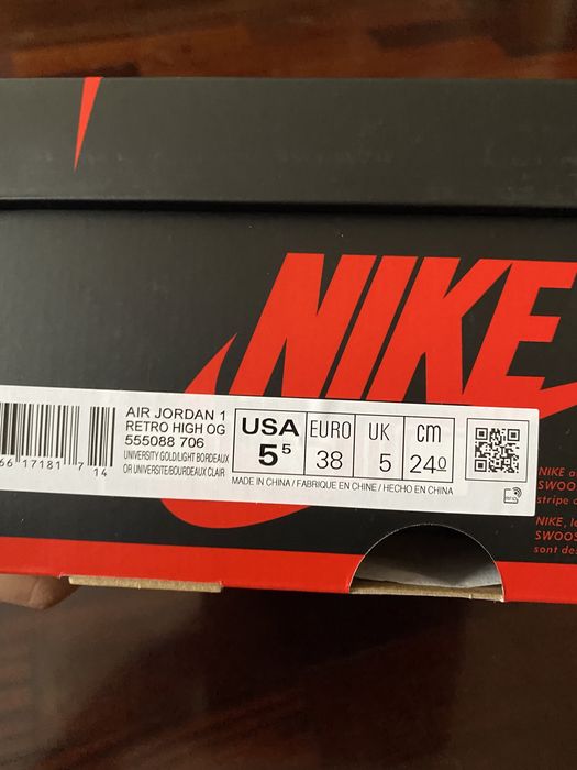 Air Jordan 1 Retro High Og Brotherhood